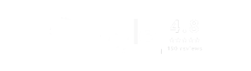 Google rating of 4.8 stars based on 150 reviews, highlighting Kelly’s Heating and Air's reputation for quality HVAC services in Highland Village, TX.