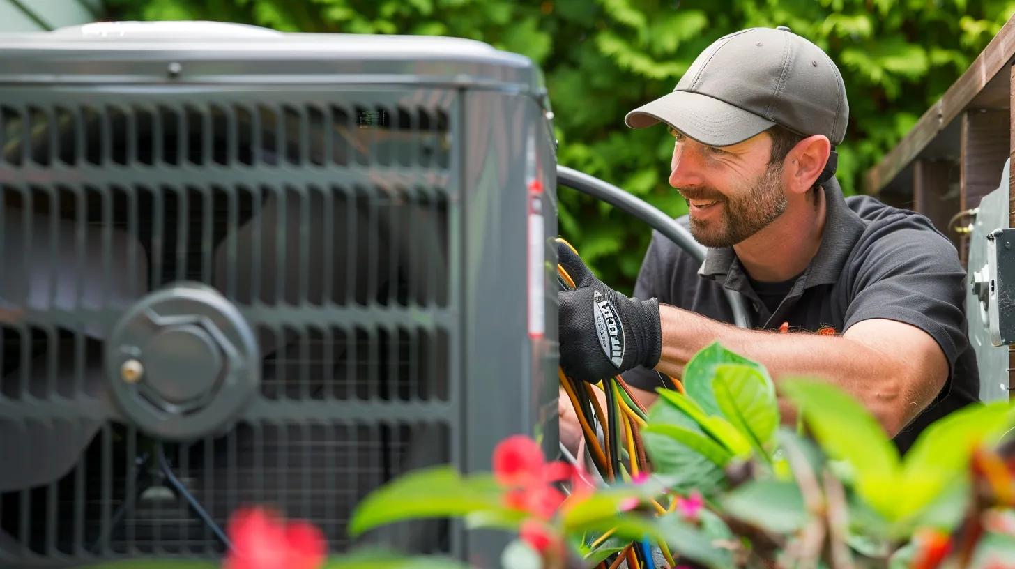 HVAC component maintenance